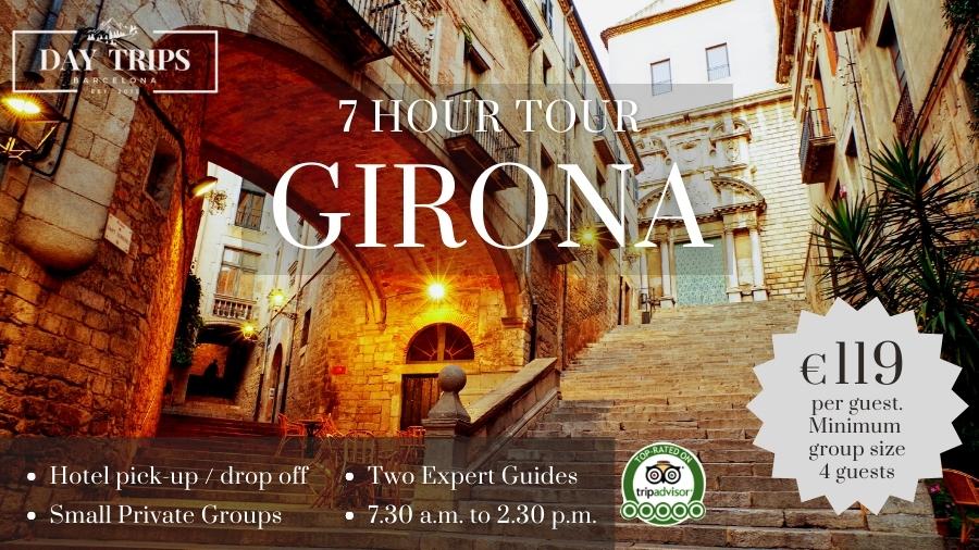 Half-day Girona Game of Thrones and Roman walls Tour from Barcelona