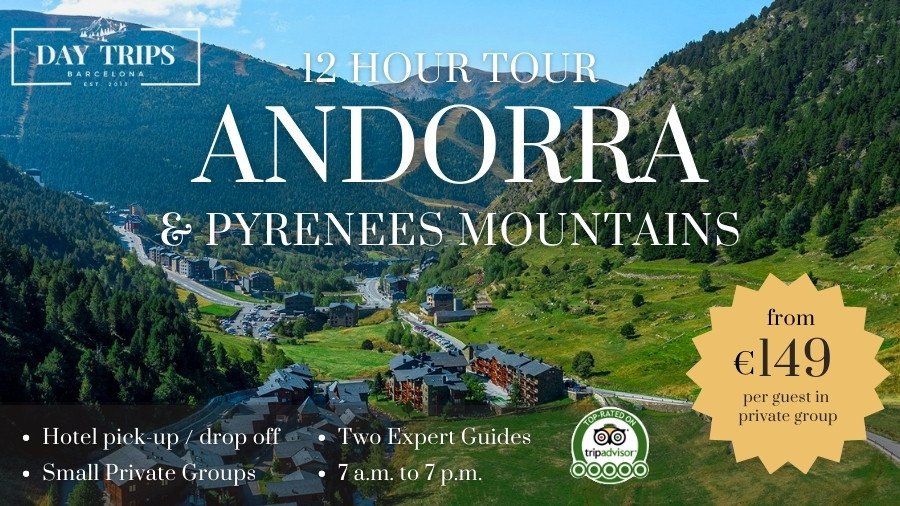 Andorra day tour from Barcelona - visit France and Pyrenees - Small groups